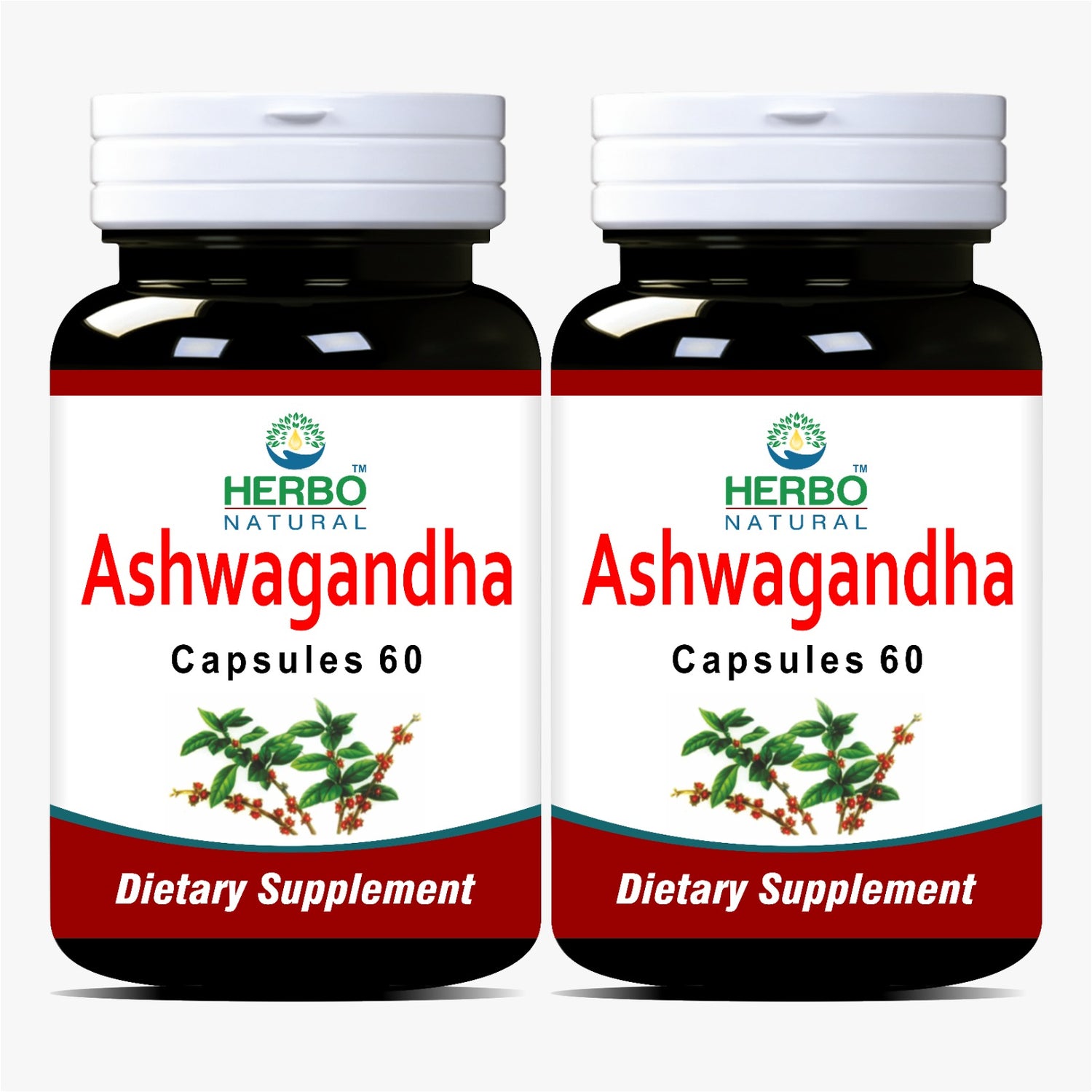 Ashwagandha Capsules (Pack of 2)