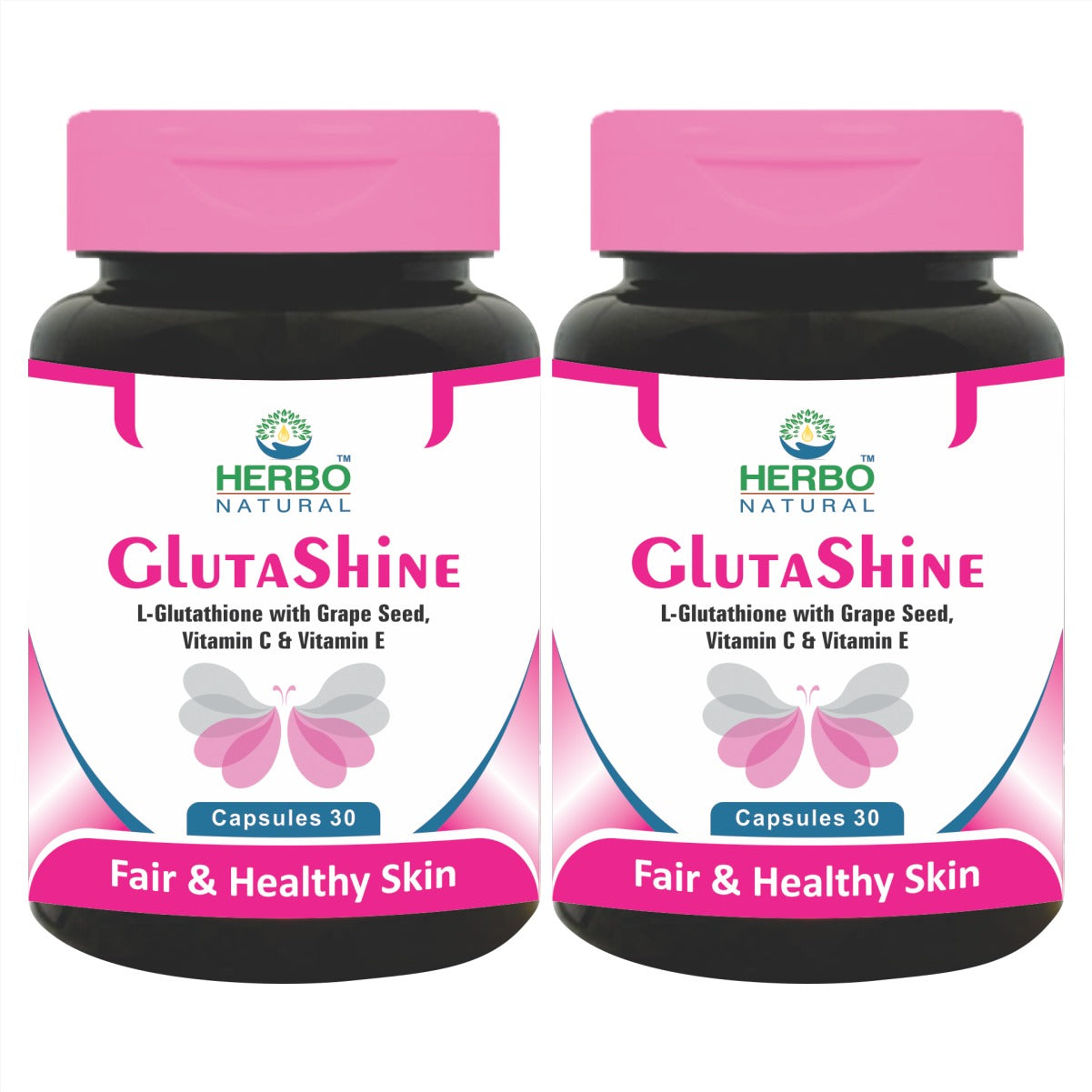 GlutaShine Capsules (Pack of 2)