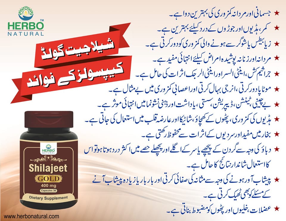 Shilajit Gold Capsules