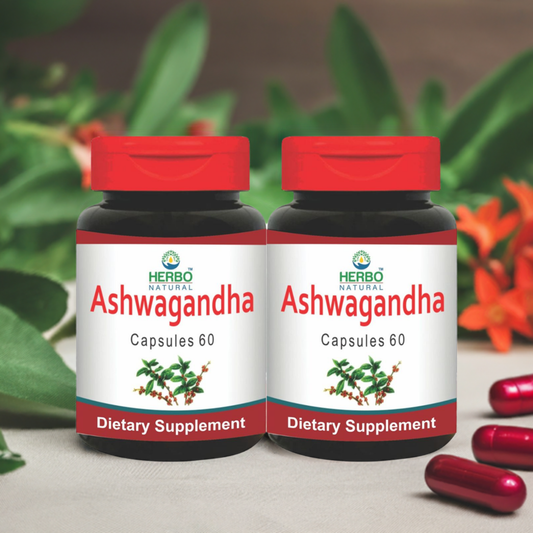 Ashwagandha Capsules (Pack of 2)